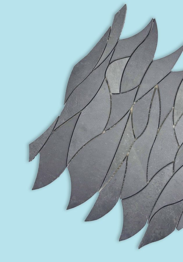Black Basalt Mosaic